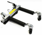 2pc 1500lb HYDRAULIC Positioning Car Wheel Dolly Jack Lift hoists Moving Vehicle