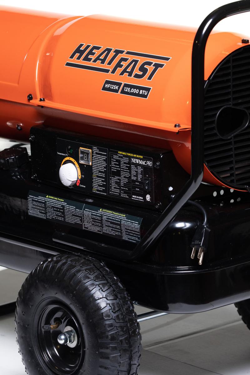 HeatFast HF215K 215,000 BTU Forced Air Kerosene Heater With Thermostat