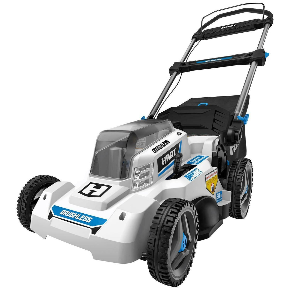 20-inch Brushless Push Mower 40-Volt Cordless Lithium-Ion Mulching & Bagging