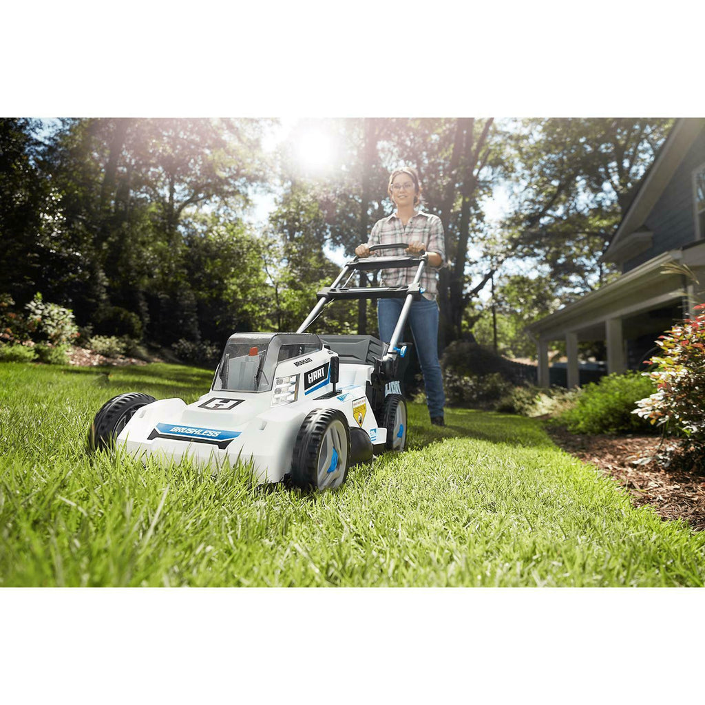 20-inch Brushless Push Mower 40-Volt Cordless Lithium-Ion Mulching & Bagging