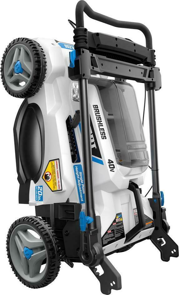 20-inch Brushless Push Mower 40-Volt Cordless Lithium-Ion Mulching & Bagging