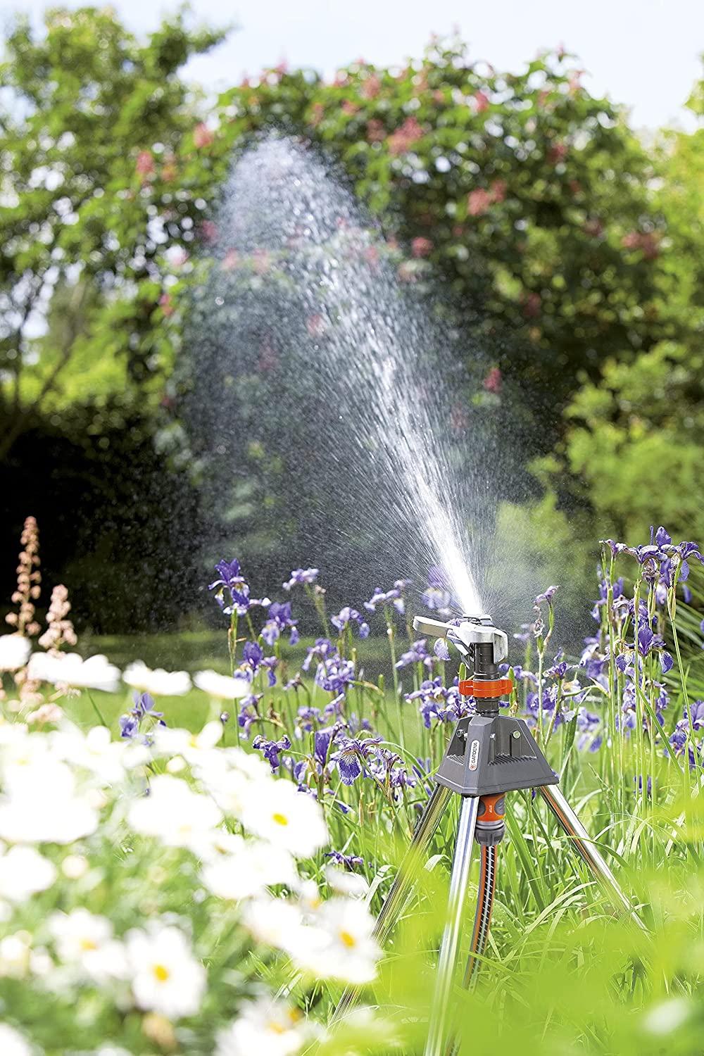 8138 High-Rise Pulsating Sprinkler On Tripod