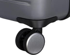Legion 28" Hardside Checked 8 Wheel Expandable Spinner, Silver
