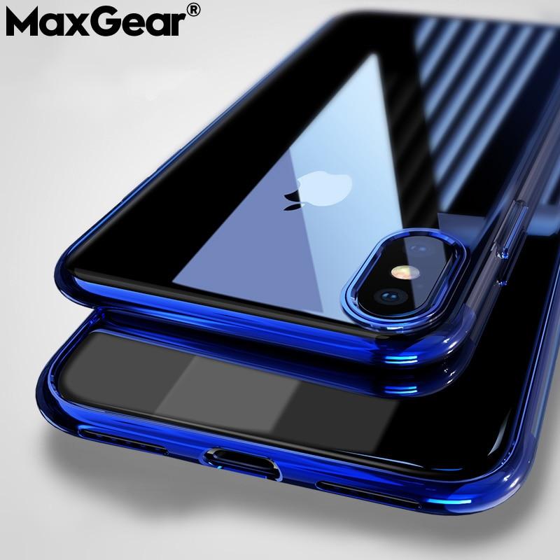 Luxury Silicone Soft Back Phone Cases for iphone