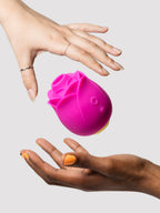 ROMP Rose Limited Edition Rechargeable Silicone Clitoral Suction Stimulator, Pink