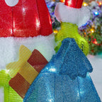 48 in Warm White LED Grinch Holiday Yard Decoration