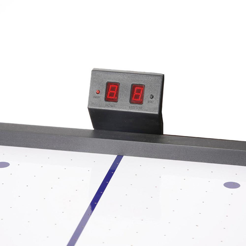 Face-Off 5 ft. Air Hockey Game Table for Family Game Rooms with Electronic Scoring, Pucks and Strikers
