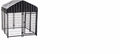 LarDog Pet Kennel Metal Crate CaEnclosure Roof Cover Play Pen Indoor Outdoor House