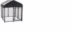 LarDog Pet Kennel Metal Crate CaEnclosure Roof Cover Play Pen Indoor Outdoor House