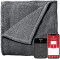 Hisevxus LoftWi-Fi Connected Heated Blanket, Electric Blanket, 10 Heat Settings, Full Size