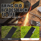 Lawn Mower Blade Sharpener, 15°–45° Adjustable Lawnmower Blade Sharpener, Fits 1.65"–3.60" Mower Blades, Use with Angle Grinder, Precision Lawn Mower Blade Sharpening Tool