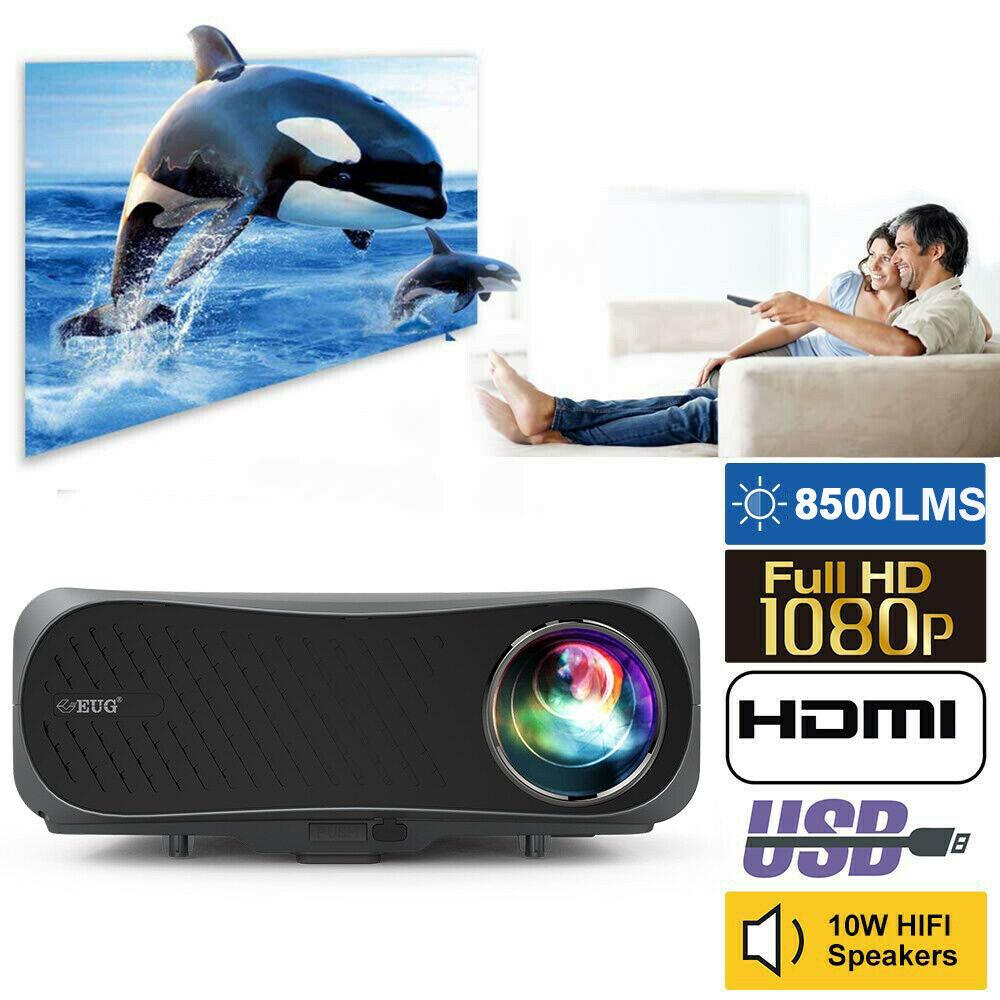 native 1080p full hd projector 4k 1980*1080 movie tv office daytime meeting us