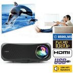 native 1080p full hd projector 4k 1980*1080 movie tv office daytime meeting us