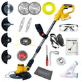 Electric Weed Wacker Cordless for Dewalt 20V Battery, 4-in-1 Battery-Powered Mower, Lightweight Cordless Weeder for Lawn, Yard and Brush Mowing (Battery Free, Yellow)