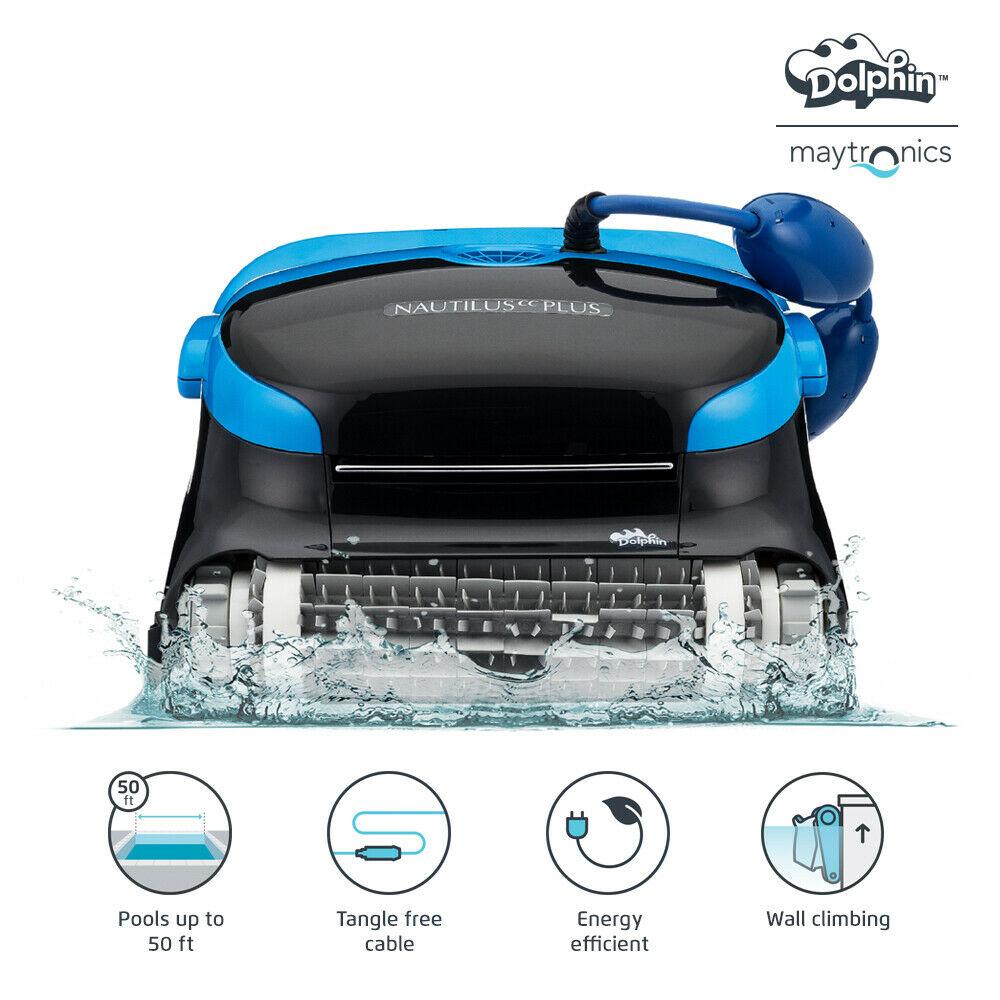 dolphin nautilus cc plus robotic pool cleaner 88886403-pcf