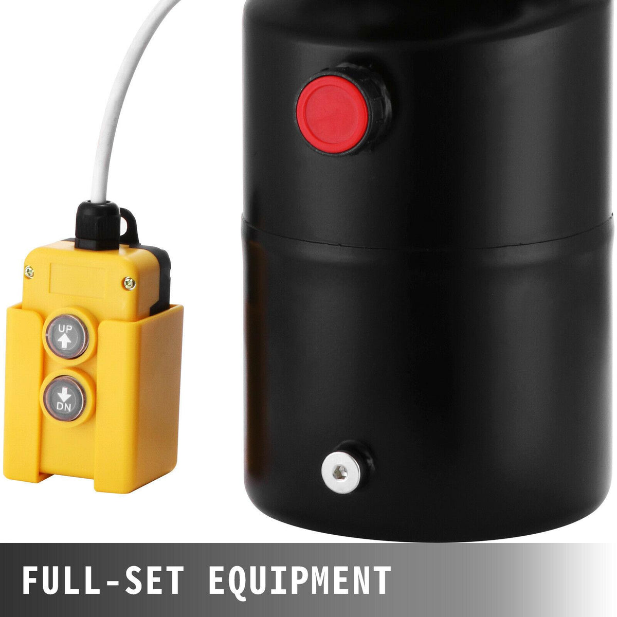 6 Quart 12V Single Acting Hydraulic Pump Dump Trailer Unloading Remote Lift