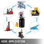 6 Quart 12V Single Acting Hydraulic Pump Dump Trailer Unloading Remote Lift