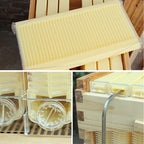 fumeng auto flow beehive,wooden flow hive beehive house kit no pollution beekeeping honey for beekeepers food grade bpa,7 beehives