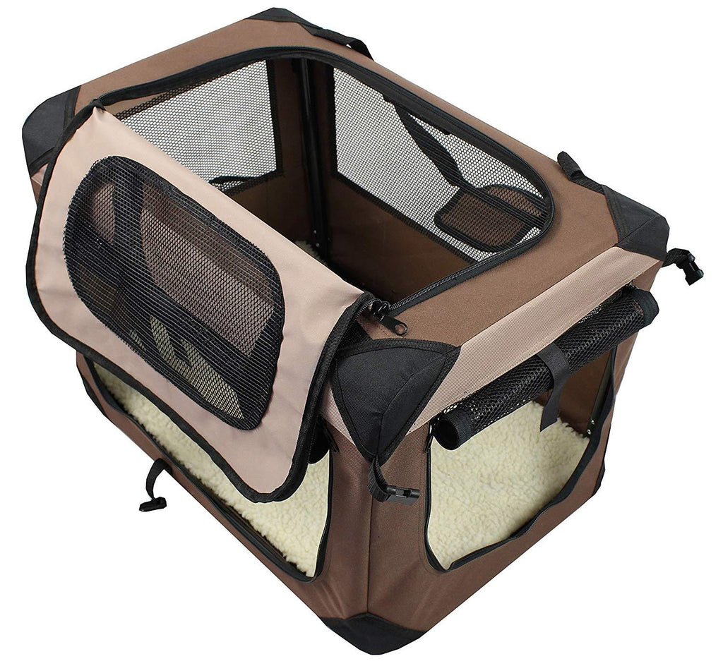 Iconic Pet Multipurpose Pet Soft Crate with Fce Mat