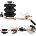 6600LBS Triple Bag Air Jack Pneumatic Jack Lifting Jack Stands Adjustable 3 Ton