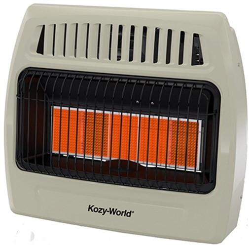 World Marketing KWD525 5 Plaque Dual Fuel Infrared Heater
