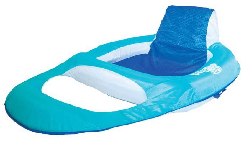 SwimWays Spring Float Mesh Recliner Floating Swimming Pool Lounge Chair (6 Pack)