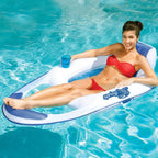 SwimWays Spring Float Mesh Recliner Floating Swimming Pool Lounge Chair (6 Pack)