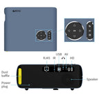 2022 android 9.0 wifi native projector 1080p led cinema tv blue tooth airplay us