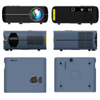 2022 android 9.0 wifi native projector 1080p led cinema tv blue tooth airplay us