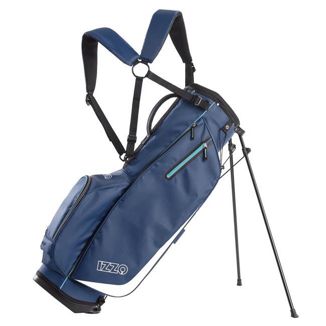 Izzo A81104 Ultra Lite Stand Bag, Navy &amp; Light Blue
