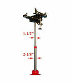 1/2 Ton HD Tall Transmission Jack Hydraulic 1000 lbs 34-5/8"-73-5/8