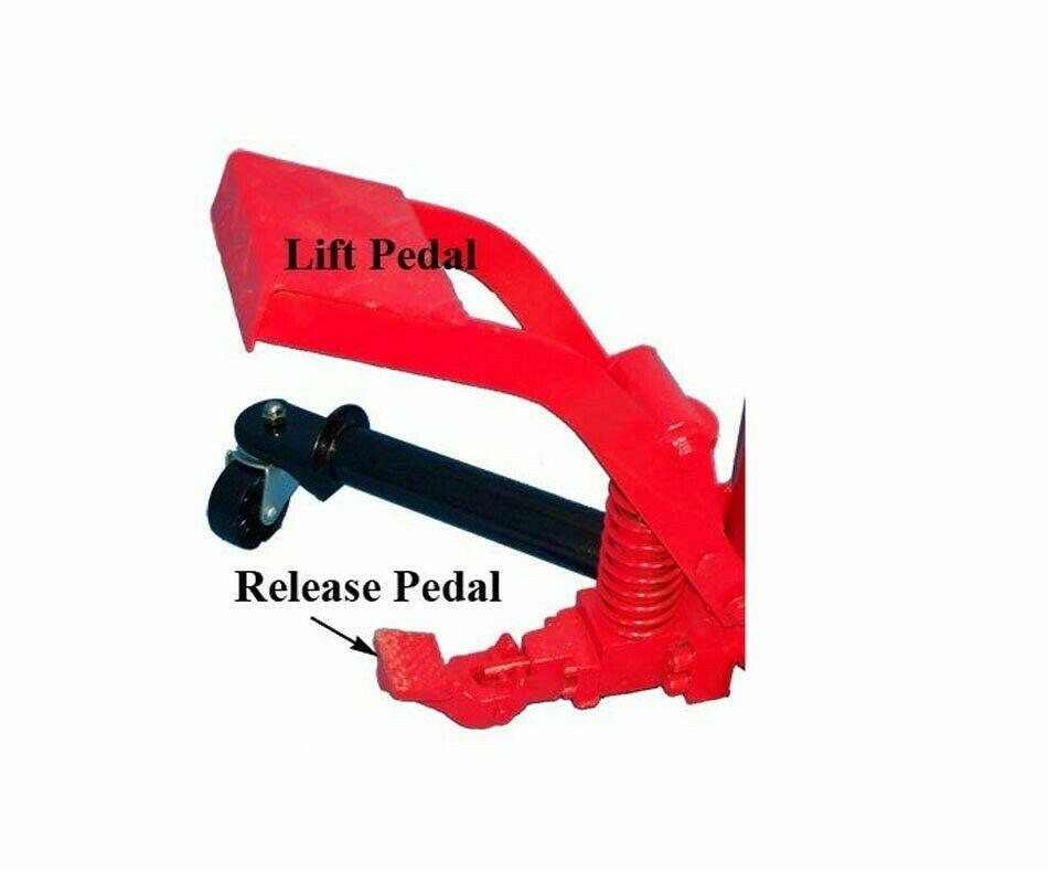 1/2 Ton HD Tall Transmission Jack Hydraulic 1000 lbs 34-5/8"-73-5/8