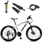 Mad Hornets Unisex Mountain Bike 26" Wheels 21 Speed Bicycle Disc
