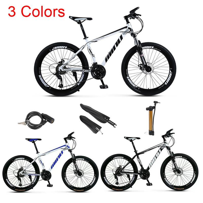 Mad Hornets Unisex Mountain Bike 26" Wheels 21 Speed Bicycle Disc