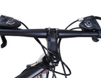 MotorGenic Unisex Mountain Bike 26 In., Wheels, 21 Speed Disc Bicycles, Bike Lock, Air Pump