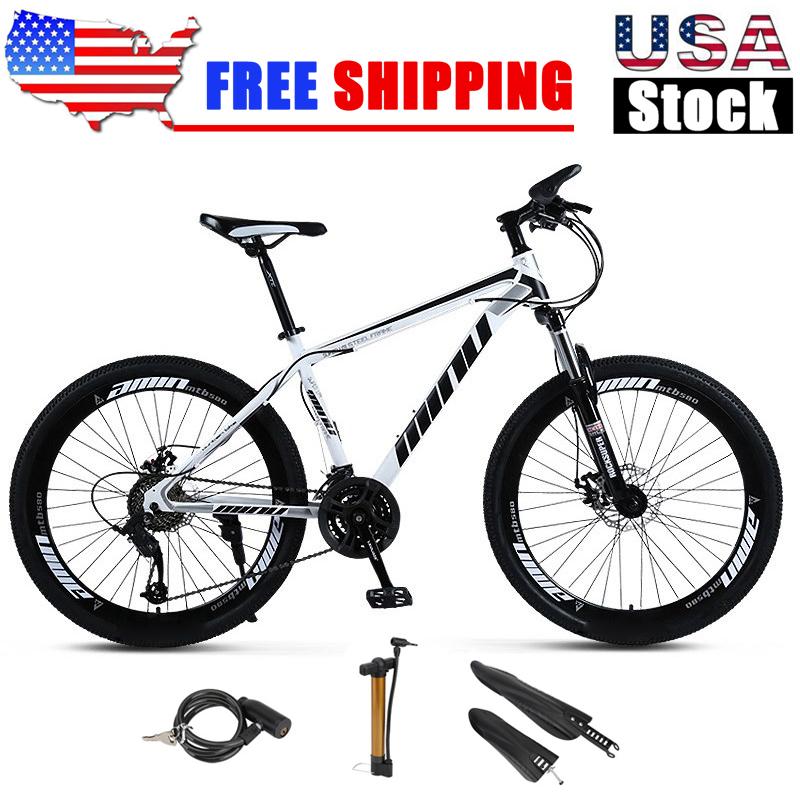 Mad Hornets Unisex Mountain Bike 26" Wheels 21 Speed Bicycle Disc