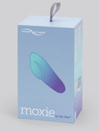 We-Vibe Moxie + App and Remote Controlled Wearable Clitoral Panty Vibrator, Blue | Blue
