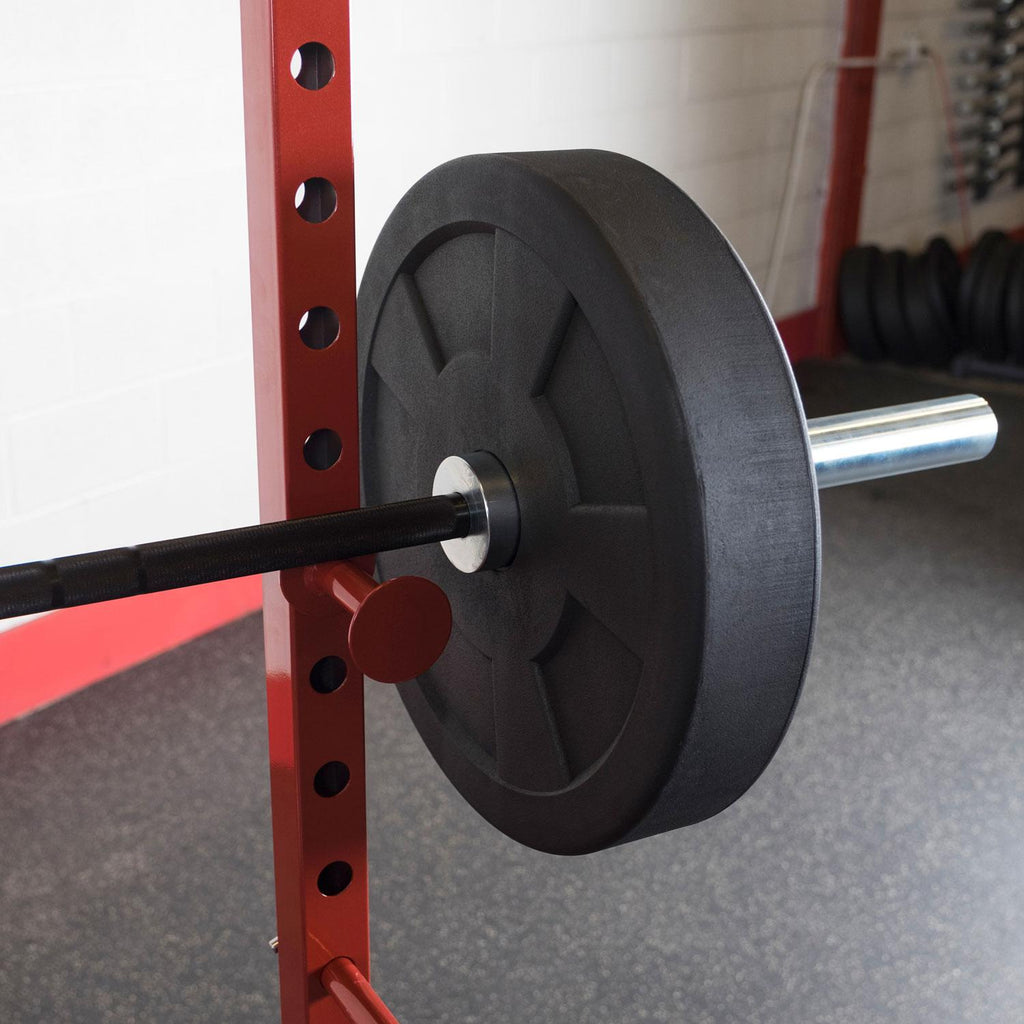 Best Fitness BFPR100 Classic Power Rack - Red Finish 500 lbs. Capacity