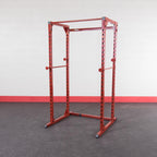 Best Fitness BFPR100 Classic Power Rack - Red Finish 500 lbs. Capacity