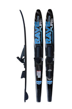 Rave Sports Rave Adult Pure Combo Water Recreation Water Skis with Plastic Top