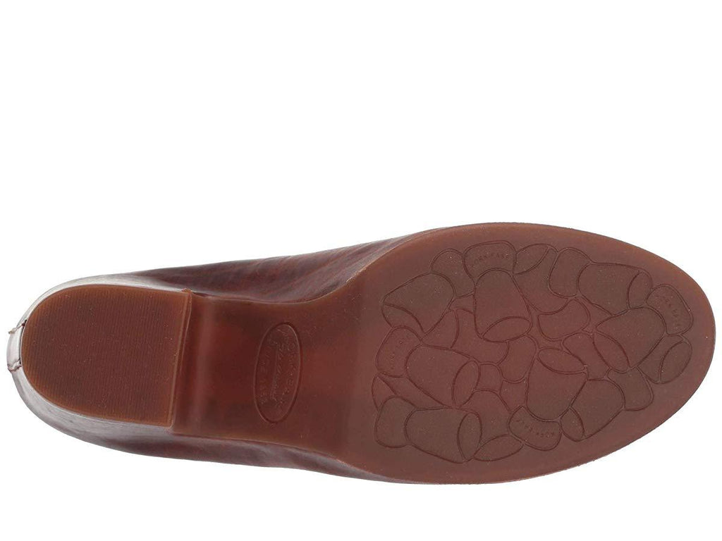 Kork-Ease Womens SAGANO Leather Block Heel Clogs