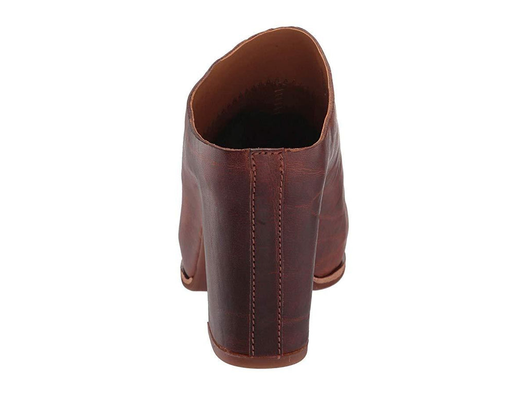 Kork-Ease Womens SAGANO Leather Block Heel Clogs