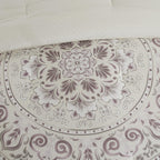 Home Essence Kaia 8 Piece Cotton Printed Reversible Comforter Set