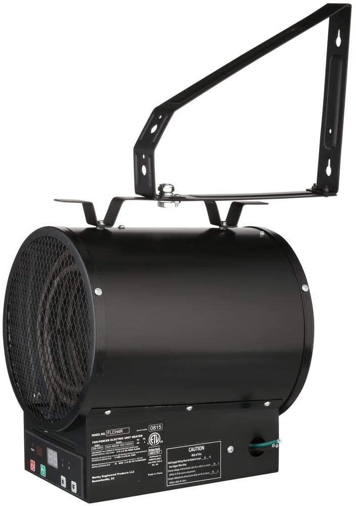 Fahrenheat 240V 4800W Garage Electric Heater with Remote - Black, FLCH4R