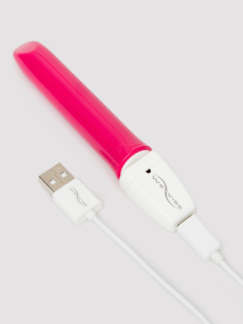We-Vibe Tango Lipstick Rechargeable Bullet Vibrator, Pink | Pink