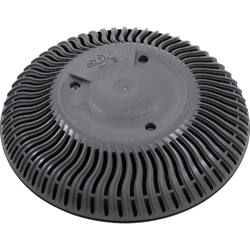 Paramount Pools Main Drain Grate, Paramount SDX2, Concrete, Gray