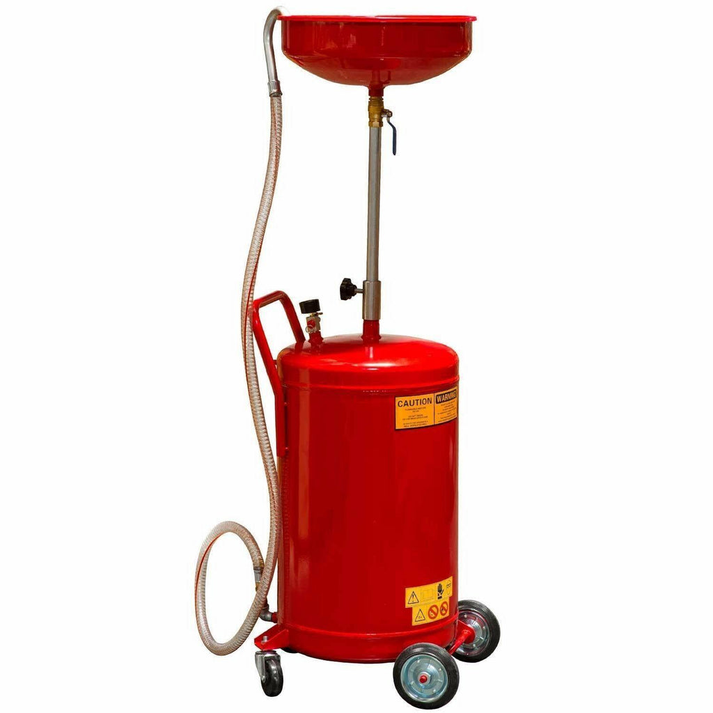 A++ 20 Gallon Waste Oil Drain Tank Air 3198 Operated Drainer Oil change