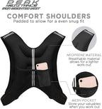 Aduro Sport Weighted Vest Workout Equipment, 25 Pounds (11.34 KG) Body Weight Vest for Men, Women, Kids