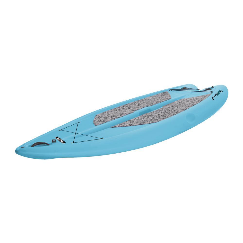 Freestyle 9 ft. 8 in. L x 35.5 in. W x 6 in. T Multi-Sport Paddle Board in Glacier Blue