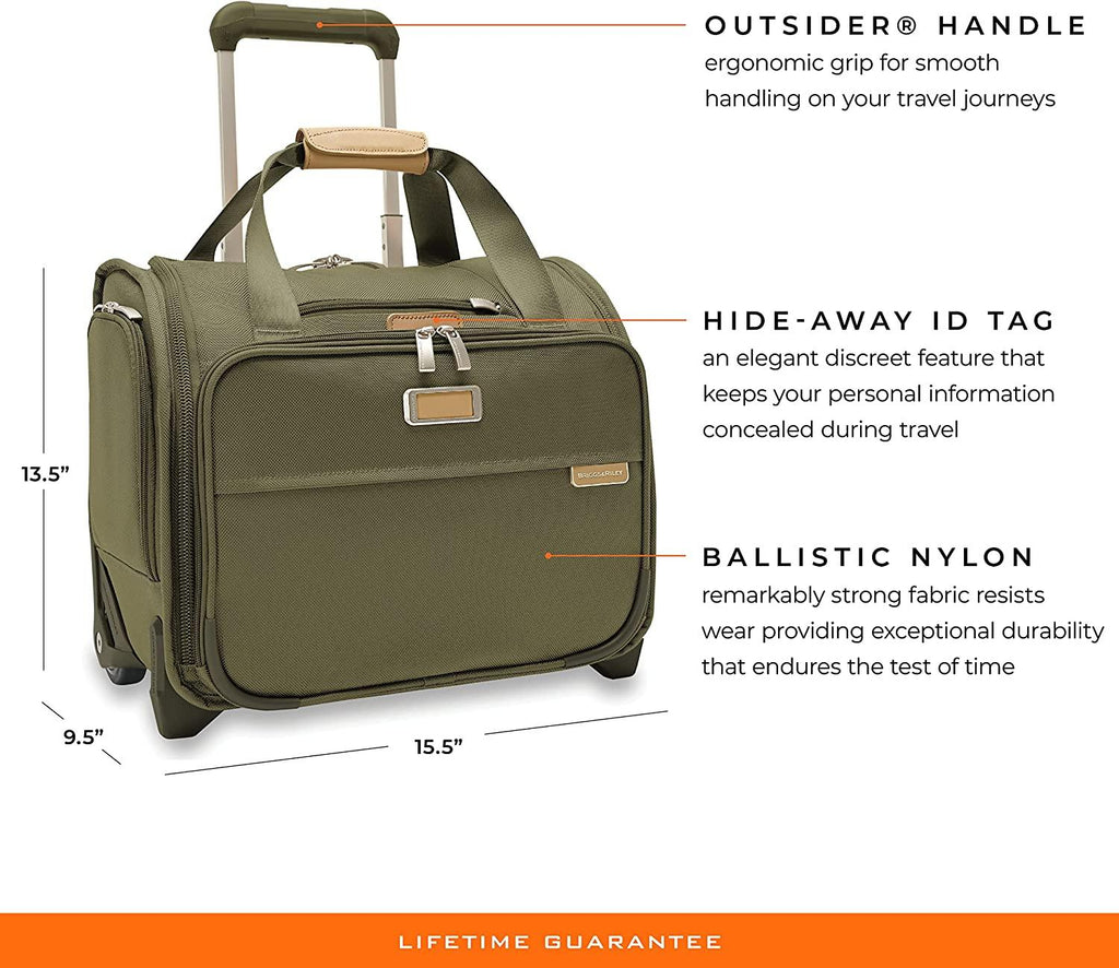 2-Wheel Cabin Bag, Olive